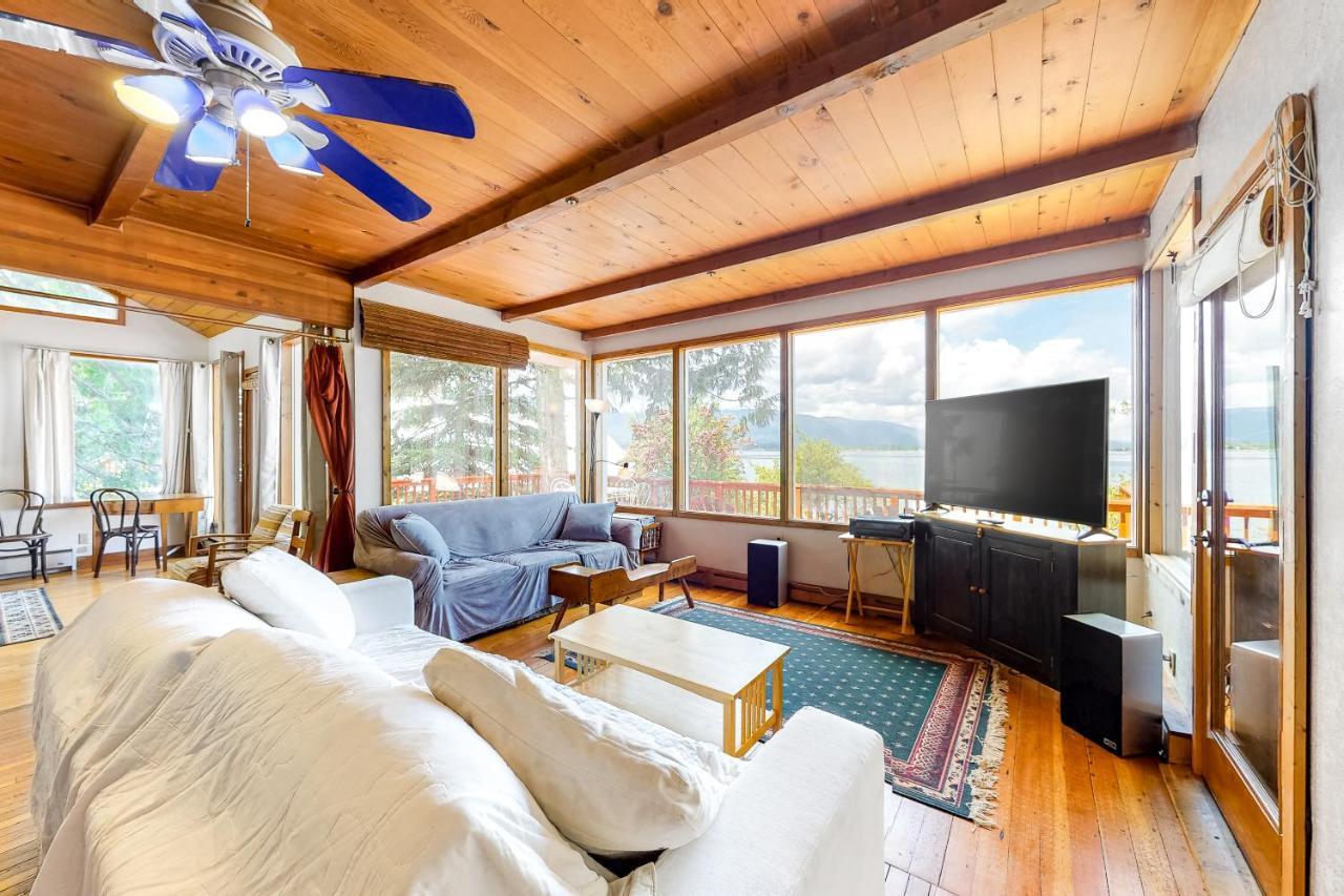 Calm Waters Lakeside Cabin Villa Sagle Exterior foto