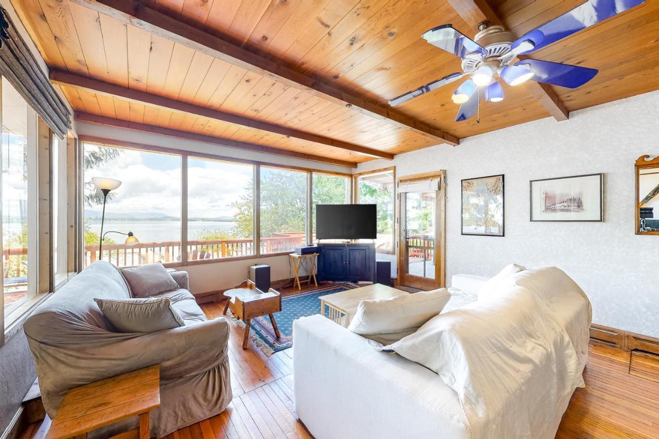 Calm Waters Lakeside Cabin Villa Sagle Exterior foto