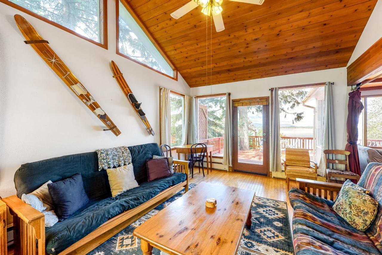 Calm Waters Lakeside Cabin Villa Sagle Exterior foto