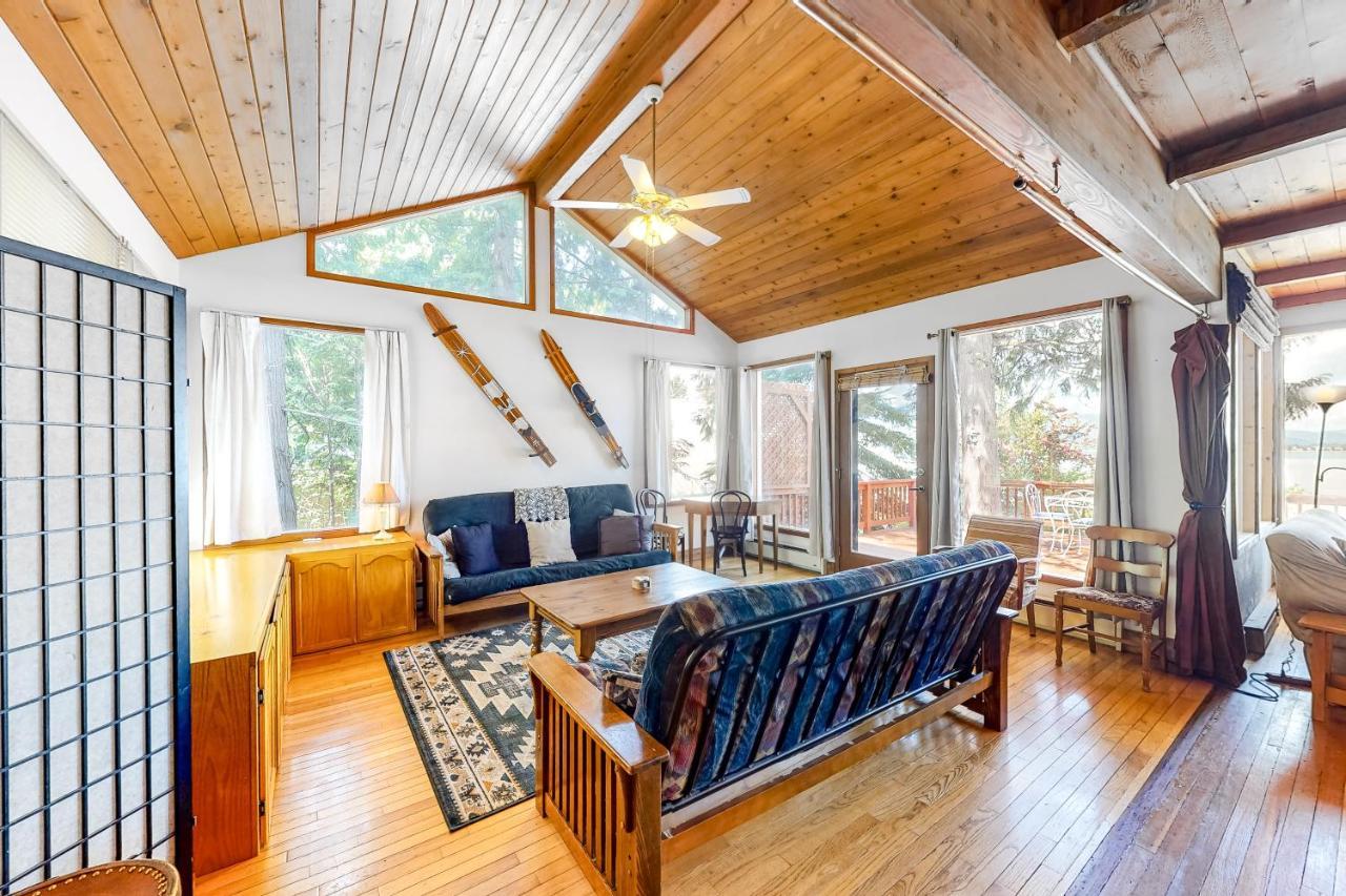 Calm Waters Lakeside Cabin Villa Sagle Exterior foto