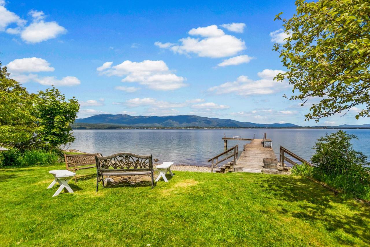 Calm Waters Lakeside Cabin Villa Sagle Exterior foto