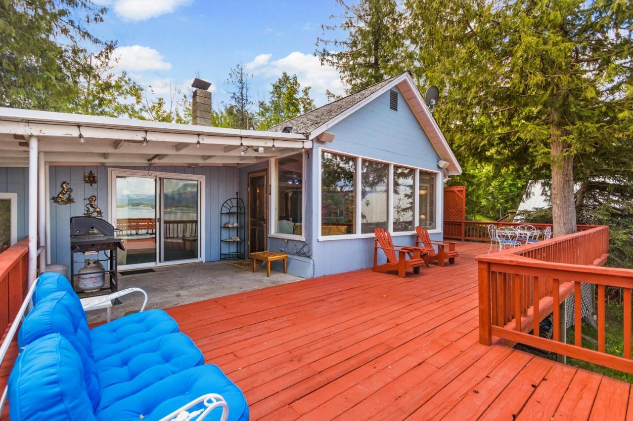 Calm Waters Lakeside Cabin Villa Sagle Exterior foto